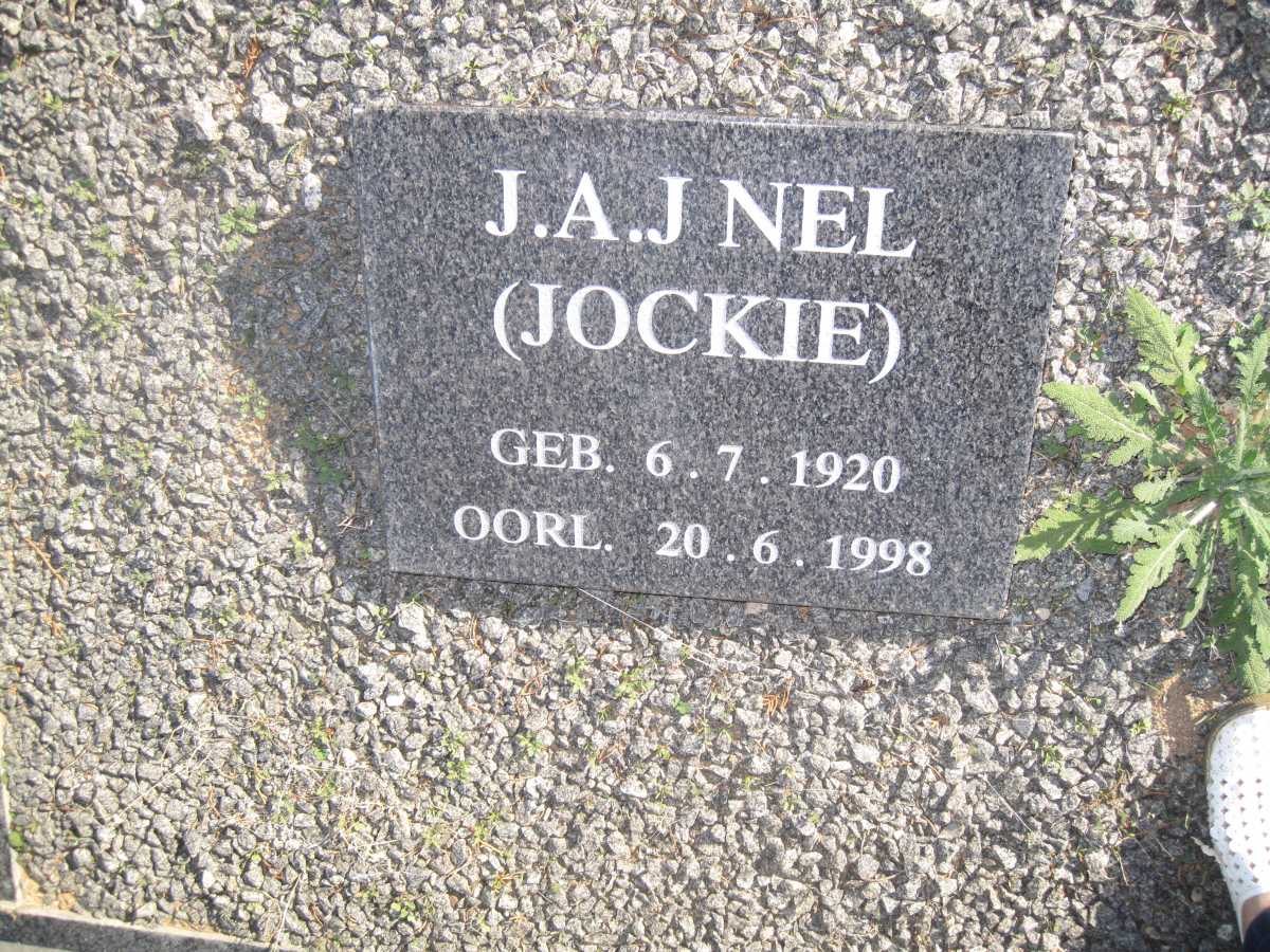 NEL J.A.J. 1920-1998