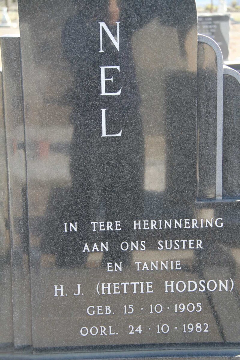 NEL H.J. 1905-1982