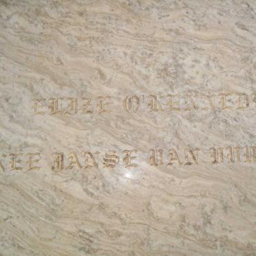 O'KENNEDY Elize nee JANSE VAN VUUREN 1929-