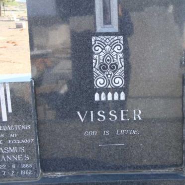 VISSER Erasmus Johannes 1888-1962 &amp; Catherina Johanna VAN NIEKERK 1908-1974