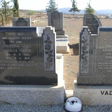 VISAGIE Thomas Petrus Arnoldus 1884-1955 &amp; Christina Alida Adriana 1888-1972