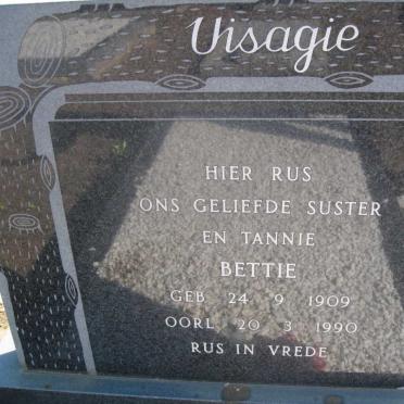 VISAGIE Bettie 1909-1990