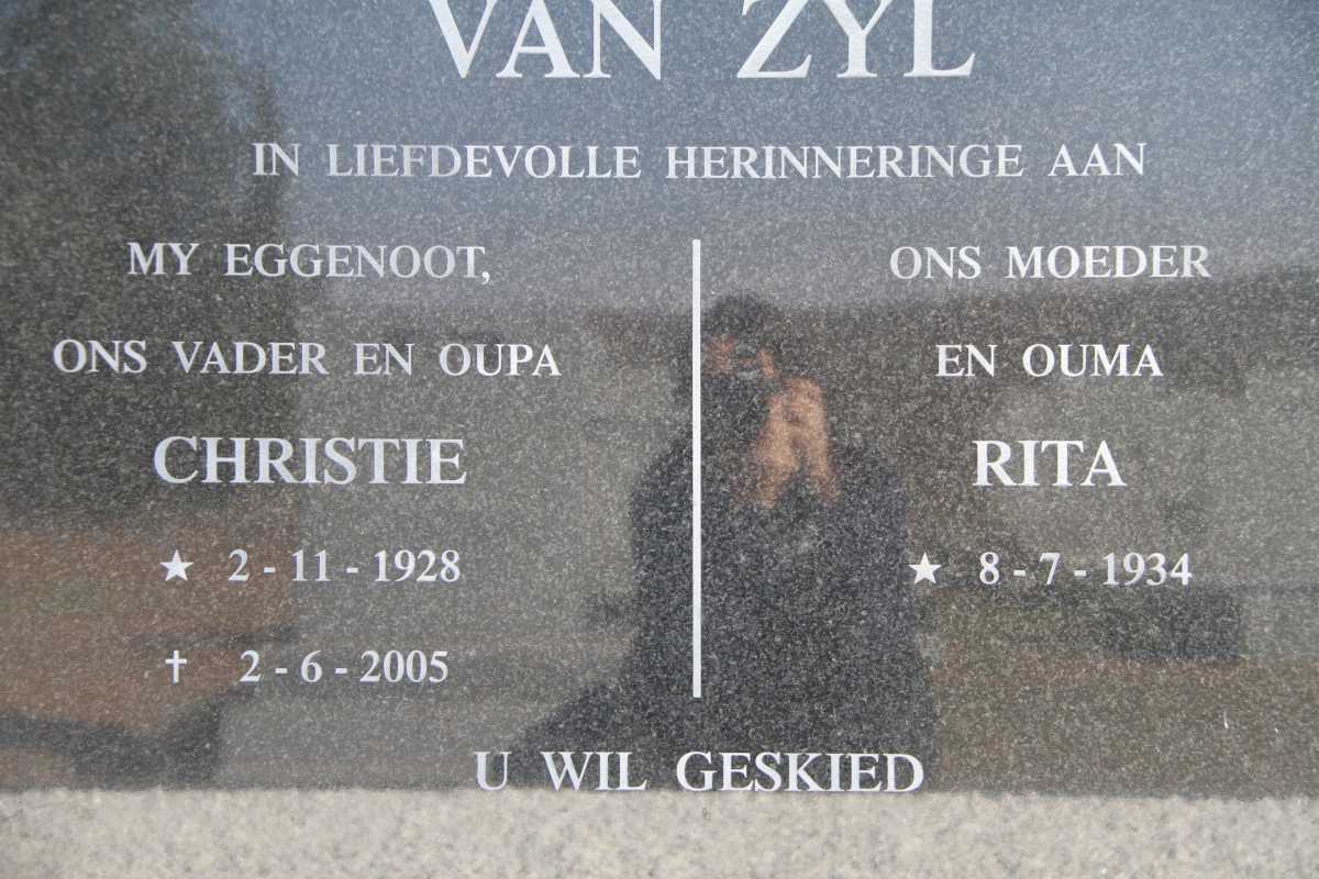 ZYL Christie, van 1928-2005 &amp; Rita 1934-