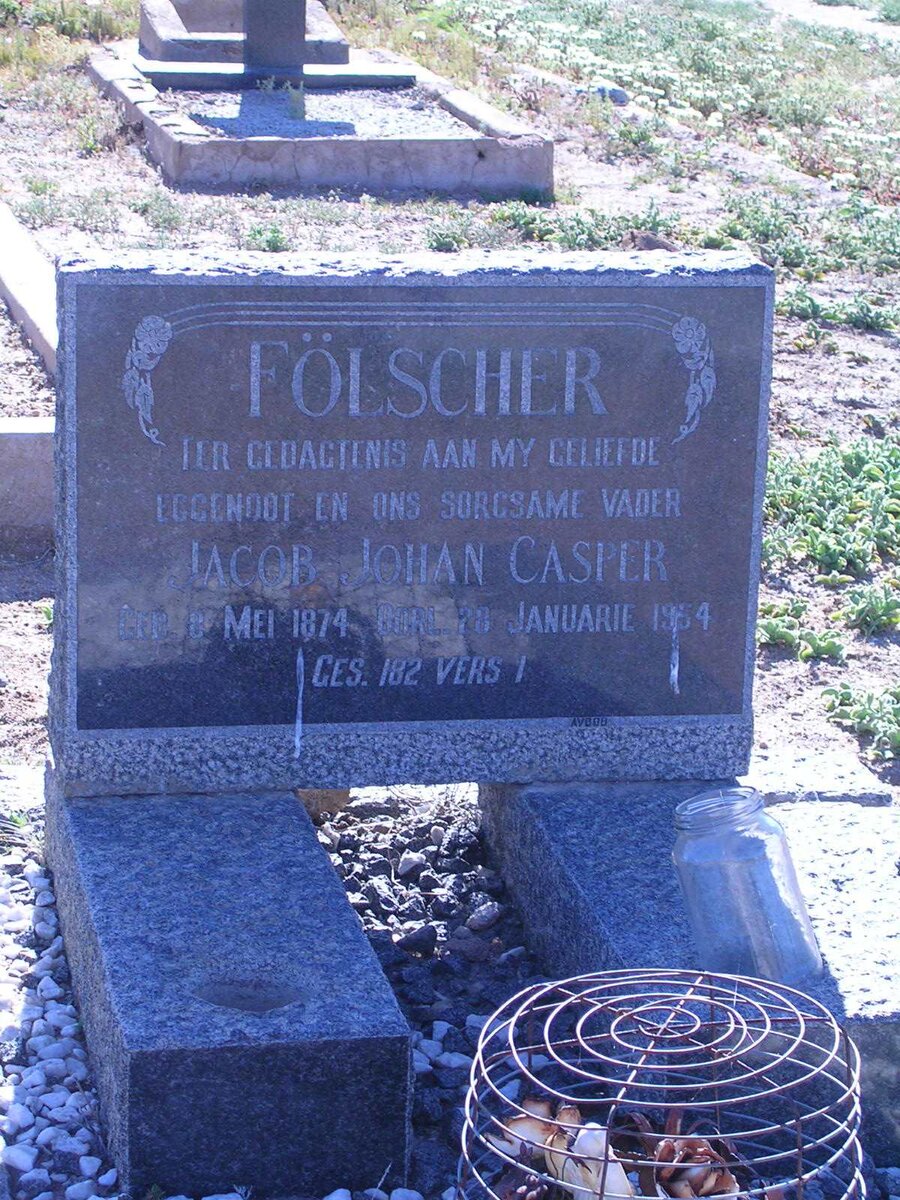 FÖLSCHER Jacob Johan Casper 1874-1954