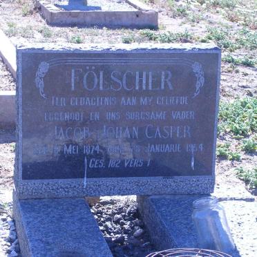 FÖLSCHER Jacob Johan Casper 1874-1954