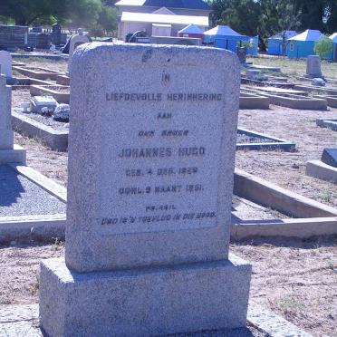 HUGO Johannes 1926-1951