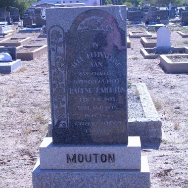 MOUTON N.J. 1893-1945