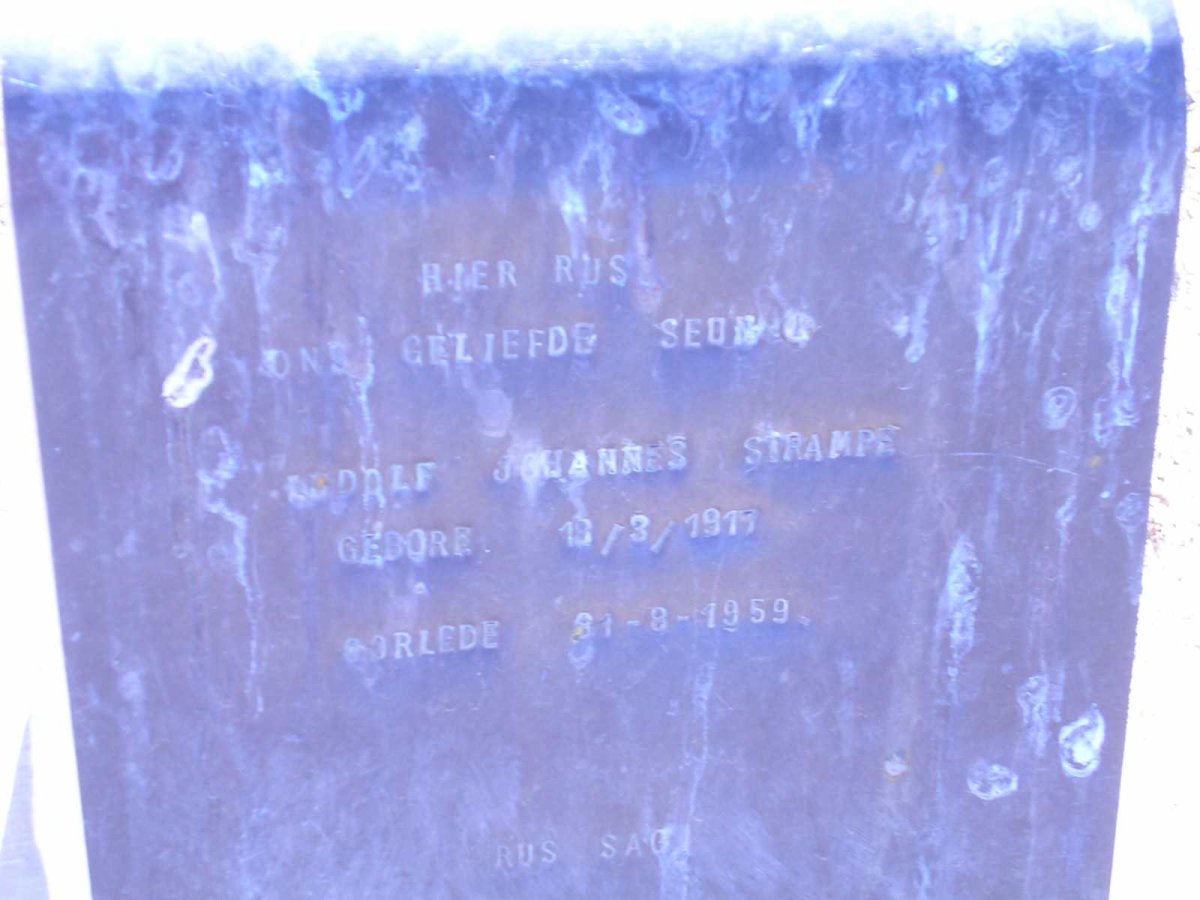 STRAUSS Rudolf Johannes 1917-1959