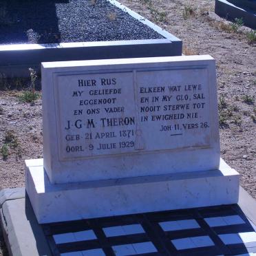 THERON J.G.M. 1871-1929