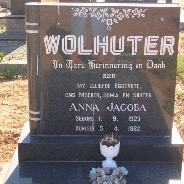 WOLHUTER Anna Jacoba 1920-1982