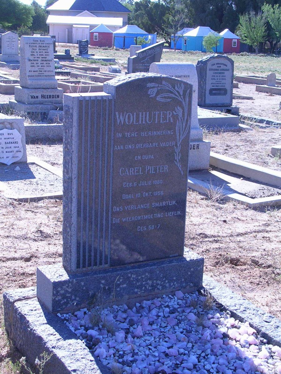 WOLHUTER Carel Pieter 1880-1956