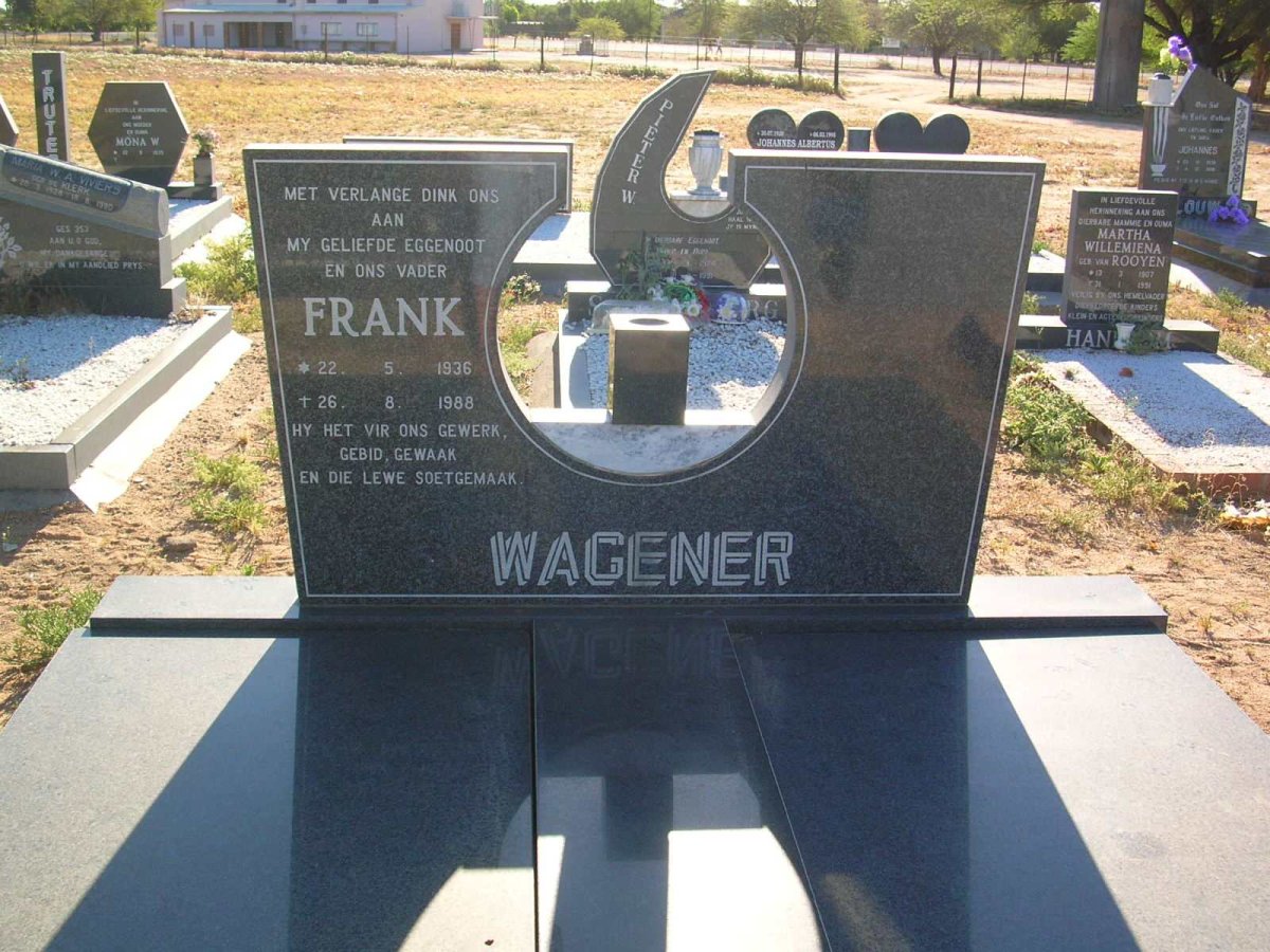 WAGENER Frank 1936-1988