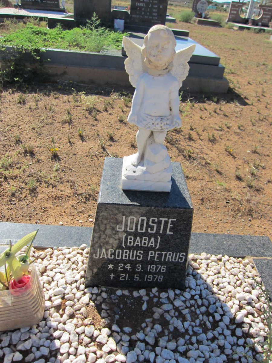 JOOSTE Jacobus Petrus 1976-1978