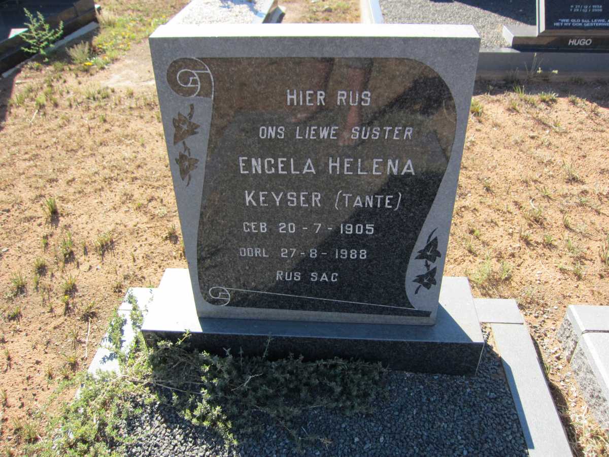 KEYSER Engela Helena 1905-1988