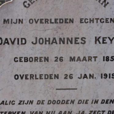 KEYSER David Johannes 1858-1919