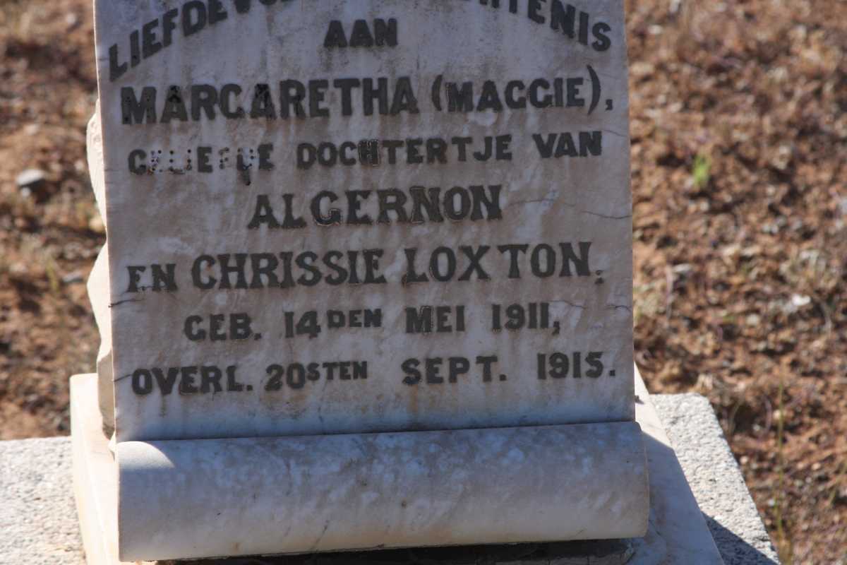LOXTON Margaretha 1911-1915