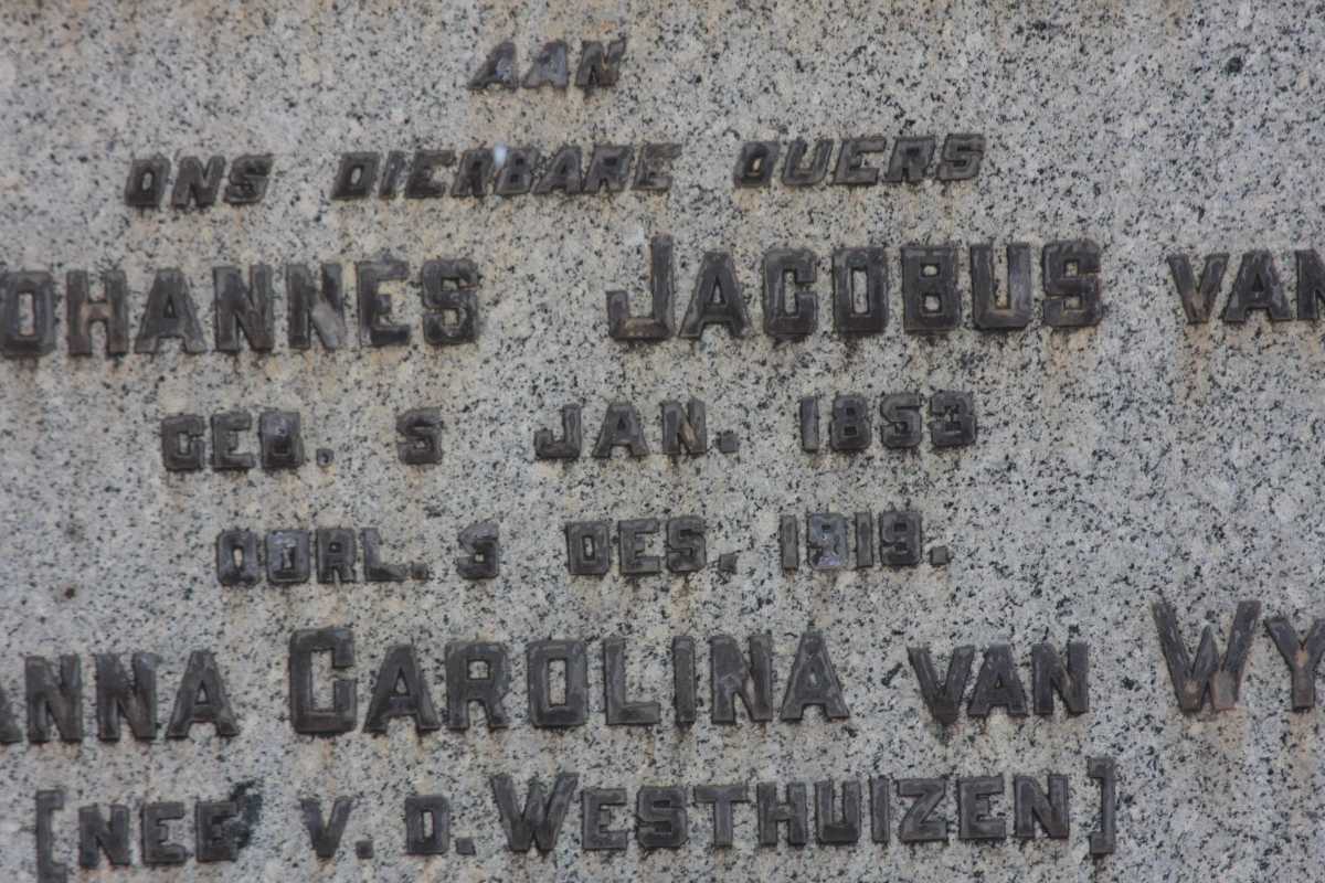 WYK Johannes Jacobus, van 1853-1919