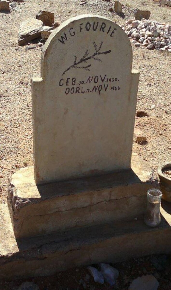 FOURIE W.G. 1930-1946