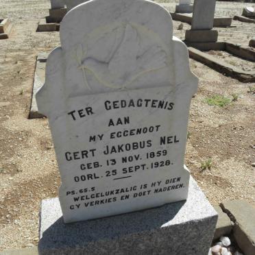 NEL Gert Jakobus 1859-1928