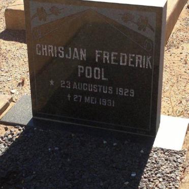 POOL Chrisjan Frederik 1929-1931