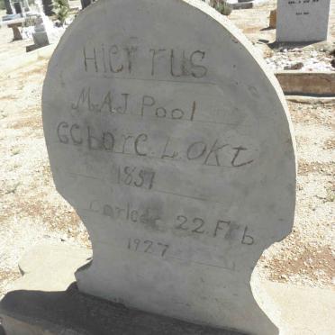POOL M.A.J. 1851-1927