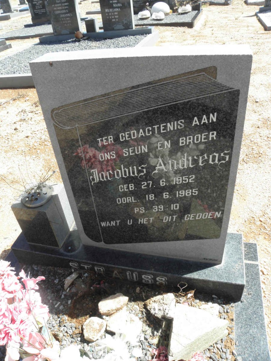STRAUSS Jacobus Andreas 1952-1985