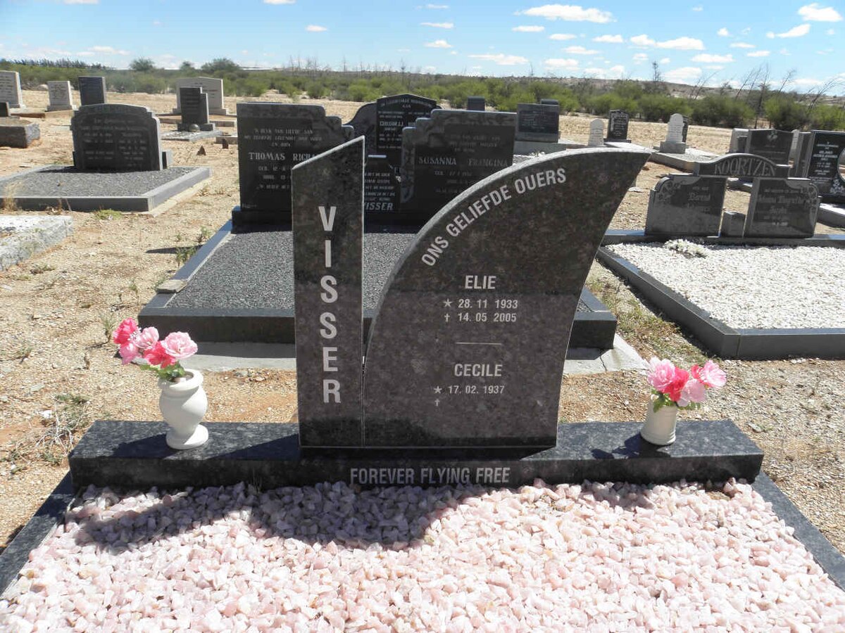 VISSER Elie 1933-2005 &amp; Cecile 1937-