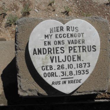 VILJOEN Andries Petrus 1873-1935