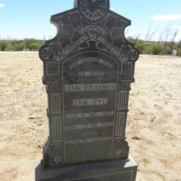 ZYL Jan Erasmus, van 1925-1949