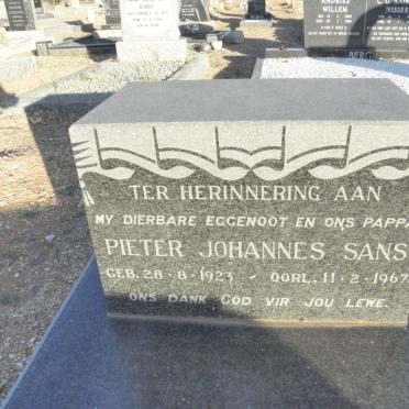 SANS Pieter Johannes 1923-1967