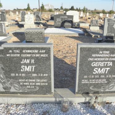 SMIT Jan H. 1912-1970 &amp; Geretta 1918-2004
