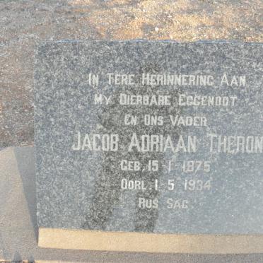 THERON Jacob Adriaan 1875-1934