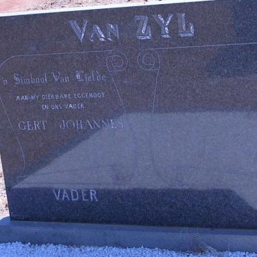ZYL Gert Johannes, van