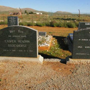 BADENHORST Casper Hendrik 1900-1967 &amp; Dina Maria CLOETE 1898-1965