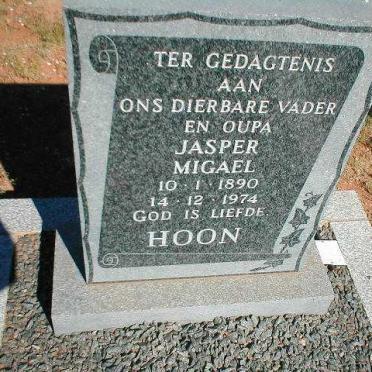 HOON Jasper Migael 1890-1974