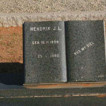 HANEKOM Hendrik J.L. 1899-1980 &amp; Winnie W.H. NOETH 1911-1974