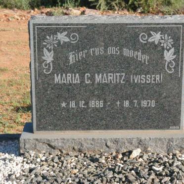 MARITZ Maria C. nee VISSER 1886-1970