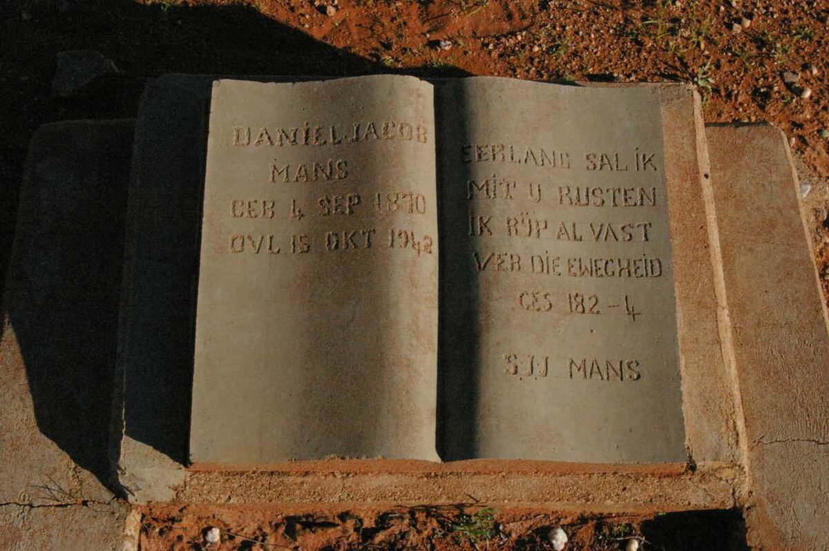 MANS Daniel Jacob 1870-1942