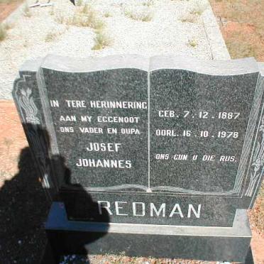REDMAN Josef Johannes 1887-1978