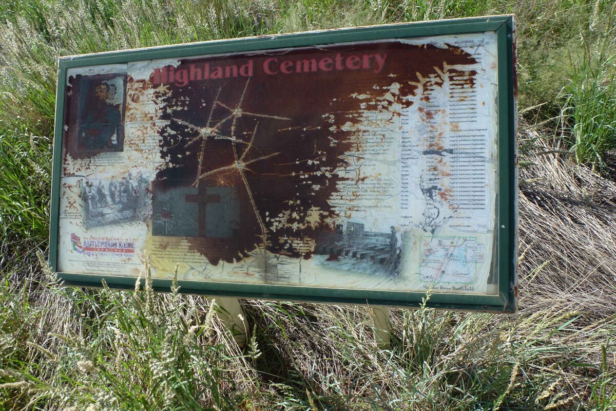 1. Overview Highland Cemetery Modderrivier