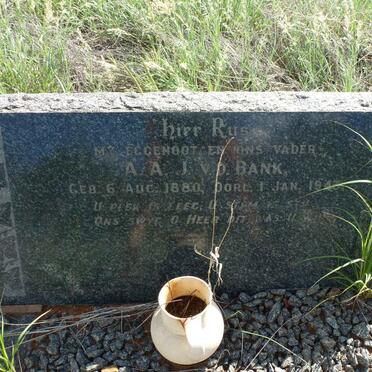 BANK A.A.J., v.d. 1880-1943