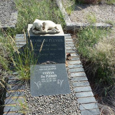 PLESSIS Hennie, du 1891-1961 :: DU PLESSIS Sylvia nee REITZ 1898-1982