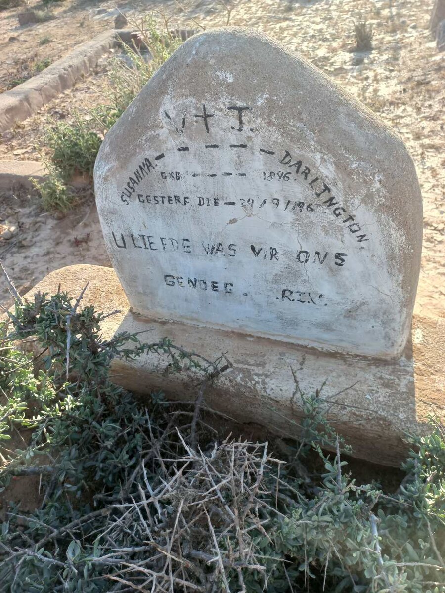 DARLINGTON Susanna 1896-1967