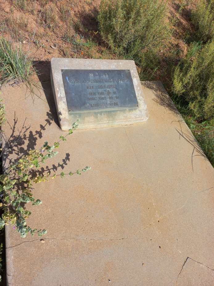 KOTZE Gesie Elizabeth Maria nee ROSSOUW 1913-1983