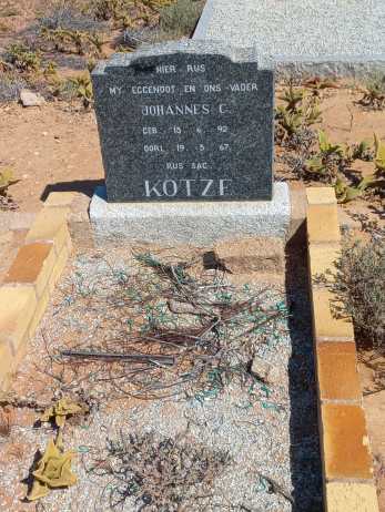 KOTZE Johannes C. 1892-1967