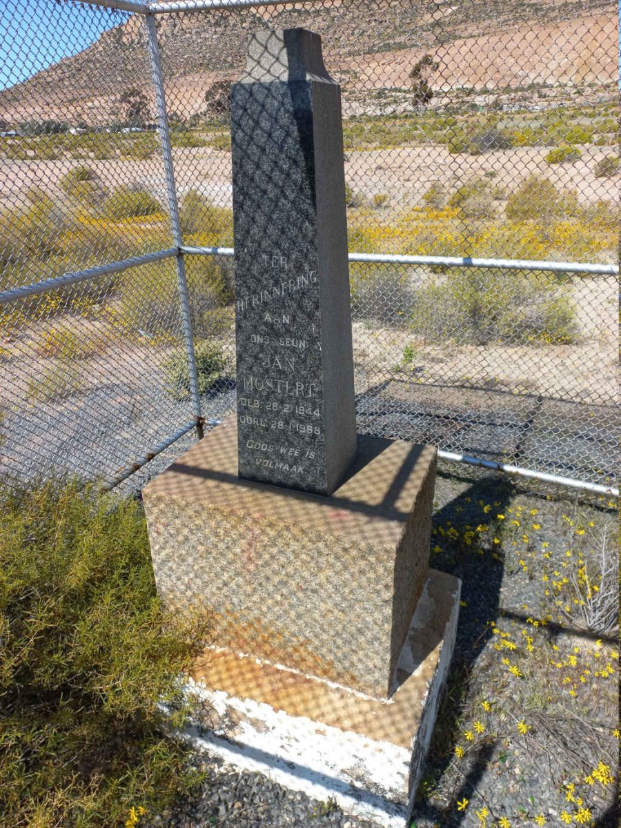 MOSTERT Jan 1944-1968