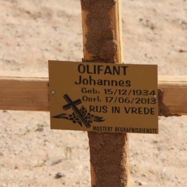 OLIFANT Johannes 1934-2013