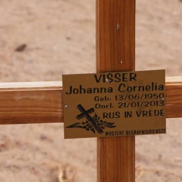 VISSER Johanna Cornelia 1950-2013