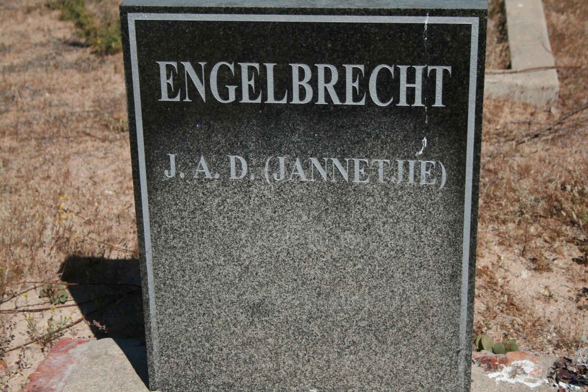 ENGELBRECHT J.A.D.