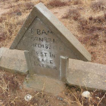 Northern Cape, NAMAQUALAND district, Concordia, historical cemetery